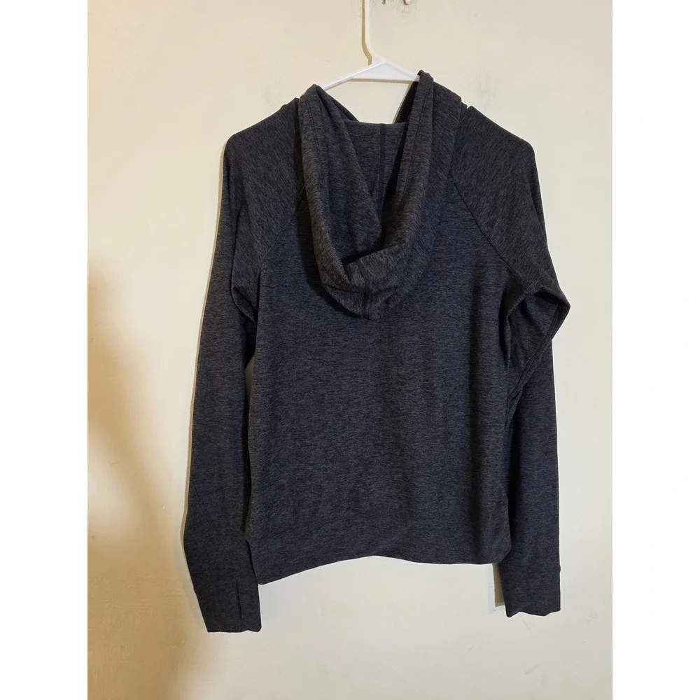 Outdoor‎ Voices CloudKnit Hoodie Charcoal Gray Heathered Pullover Small